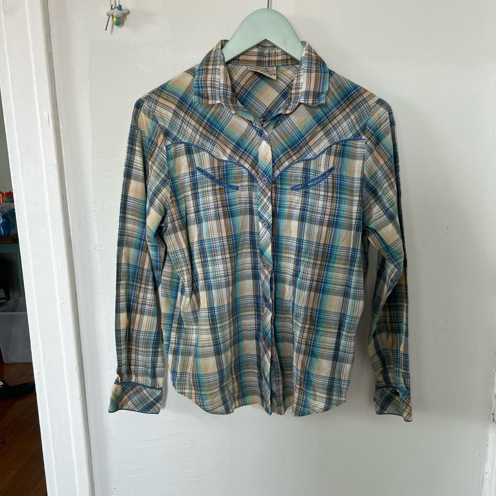 Vintage western cowgirl top